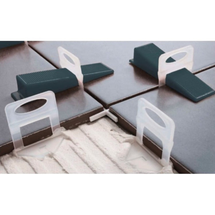 Règles du système de nivellement Zellige 1 mm RUBI DELTA 02850