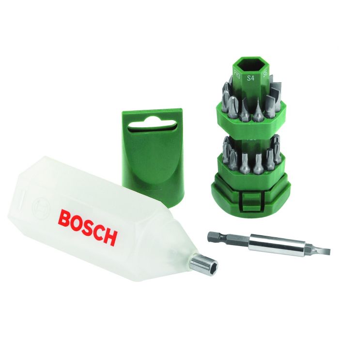 طقم 25 قطعة من رؤوس البراغي Bosch – Embouts Mixtes 25 mm