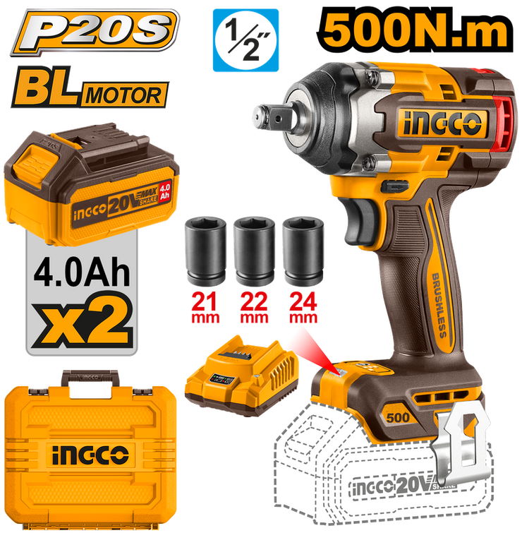 20v- INGCO بولونوز بالبطارية من