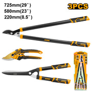 باك العناية بالجردة INGCO (3 مقصات أساسية)