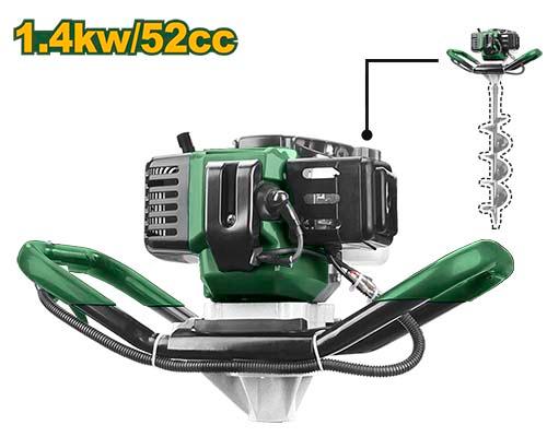 Pelle hydraulique JADEVER 52cc