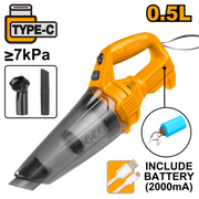 INGCO 12V مكنسة كهربائية لاسلكية