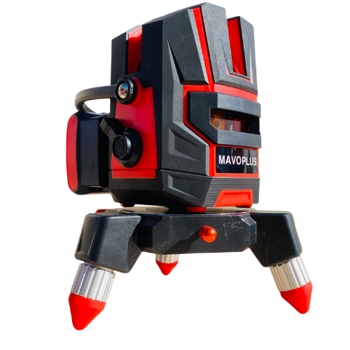 Nivo Laser 5D MAVOPLUS avec support, piles et télécommande