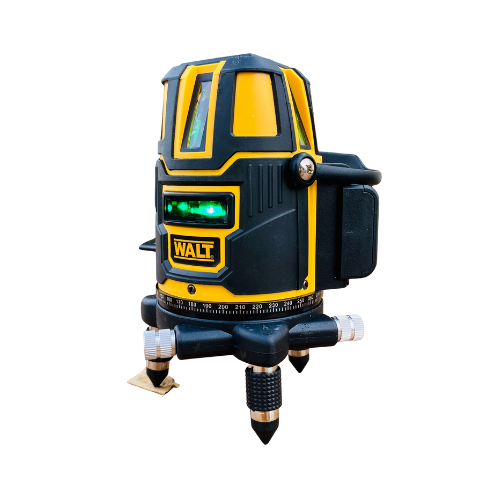 Niveau laser 5D Walt avec trépied de 120 cm et étui de transport élégant