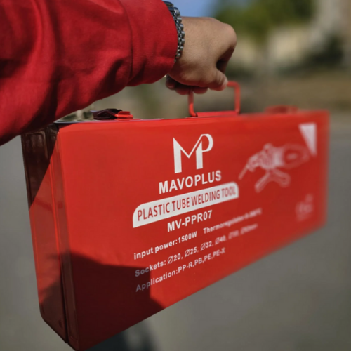 جهاز لحام أنابيب PPR MAVOPLUS بقوة 1500 واط مع شاشة رقمية