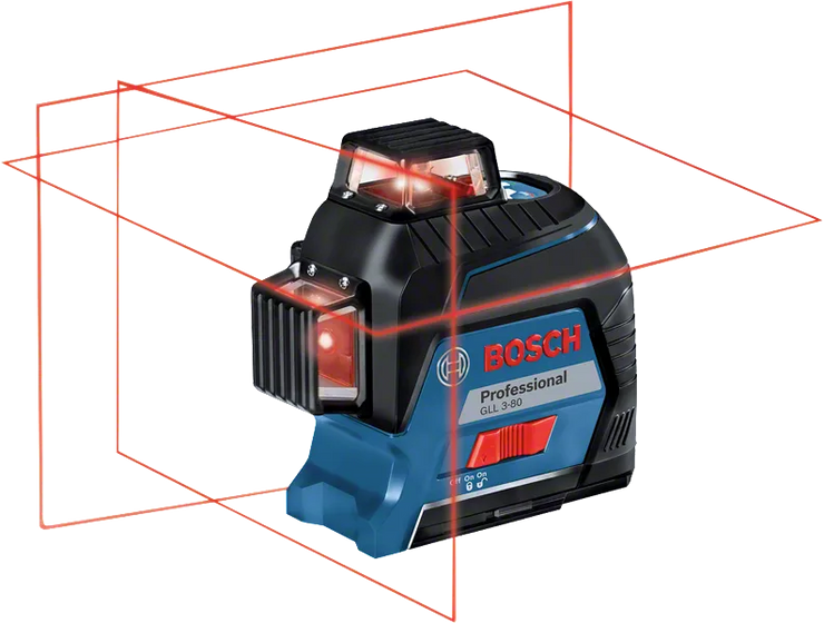 Bosch GLL 3-80 Professional –  مستوى الليزر دقة متناهية في 360 درجة