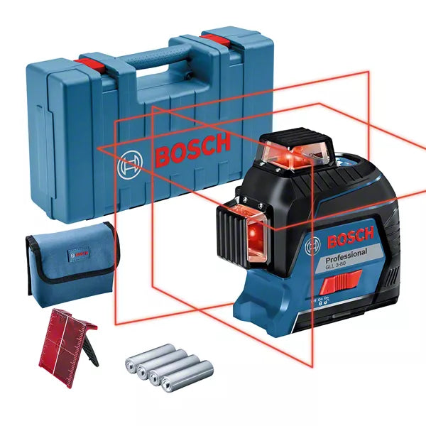 Bosch GLL 3-80 Professional –  مستوى الليزر دقة متناهية في 360 درجة