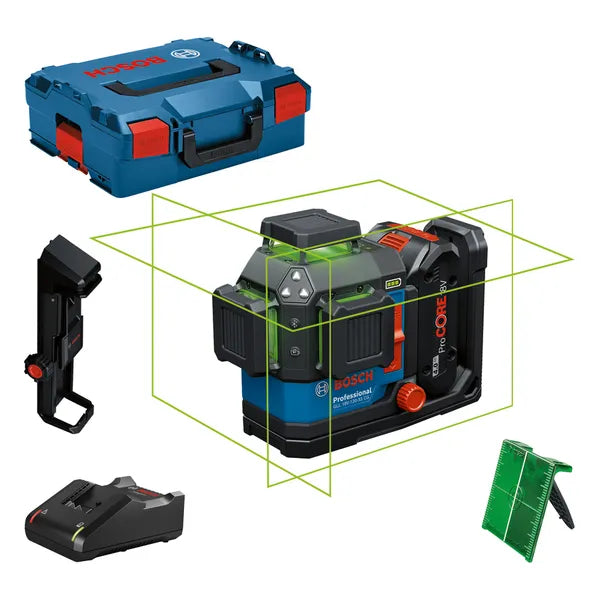 NVO Laser BOSCH Smart GLL 18V-120-33 CG - 3 lignes vertes 360°