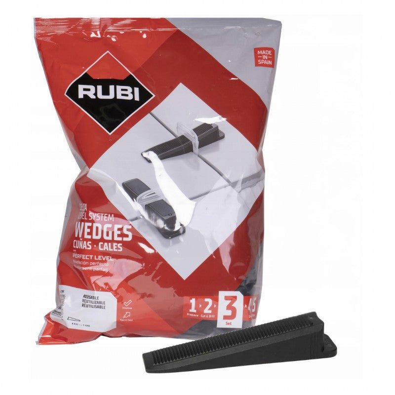 Système de nivellement Zellige (100 pièces) RUBI DELTA LS 03952