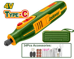 Outil de gravure JADEVER JDCRG4V34 avec 34 accessoires