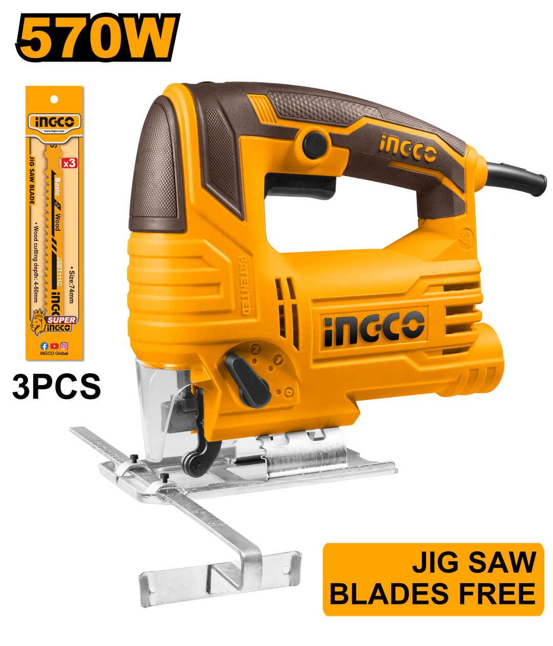 Tronçonneuse électrique INGCO 570W