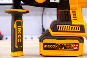 مثقاب مطرقة لاسلكي احترافي – INGCO CRHLI20208 (2.0 J / 20 V – Brushless)