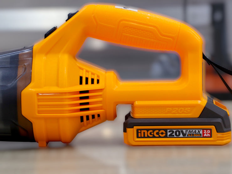 INGCO 12V مكنسة كهربائية لاسلكية