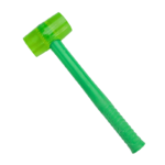 Maillet en Caoutchouc Translucide Vert (1000g)