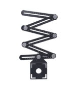 Règle Multi-Angles Articulée en Aluminium (6 Plis)