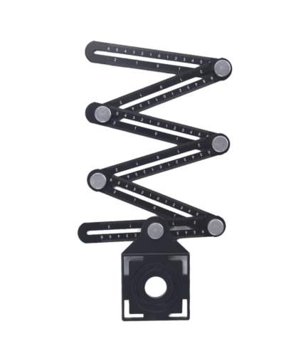 Règle Multi-Angles Articulée en Aluminium (6 Plis)