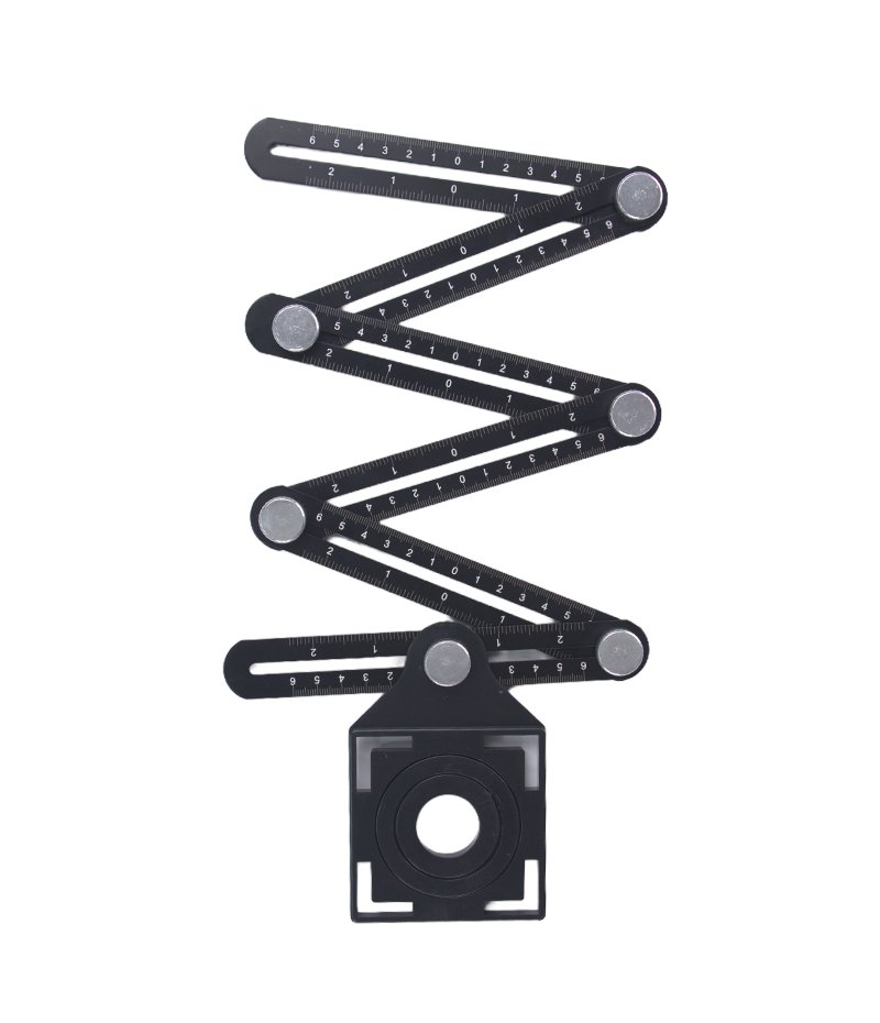 Règle Multi-Angles Articulée en Aluminium (6 Plis) Règle Multi-Angles Articulée en Aluminium (6 Plis)