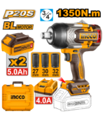 la Boulonneuse à Choc Sans Fil INGCO 20V Brushless 1350 Nm