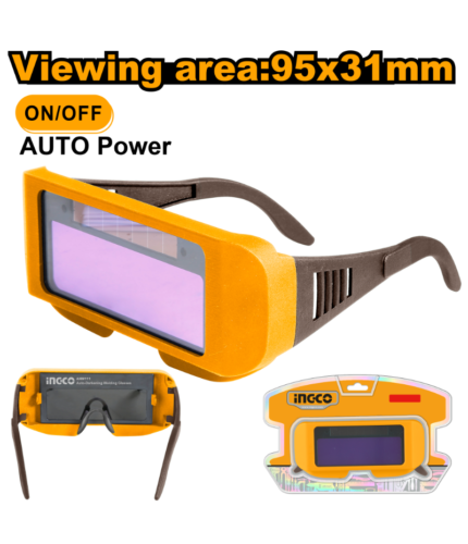 Lunettes de Soudage Auto-Obscurcissantes Solaire INGCO