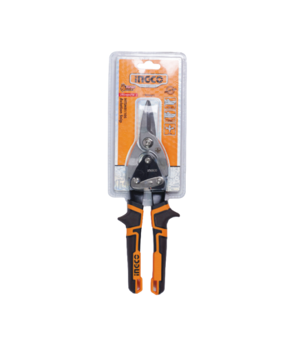 Cisaille Aviation Coupe Droite 250 mm (10) INGCO HTSN0110S en Acier Cr-V