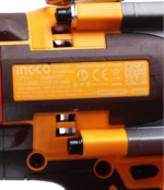 Coffret d'Outillage et Boulonneuse à Choc Sans Fil 20V Brushless INGCO HKTHP21261 (126 Pièces - 1350 Nm) – Image 2