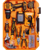 Coffret d'Outillage Complètement Équipé INGCO HKTHP21661 : Perceuse Visseuse 20V Brushless (166 Pièces) – Image 2