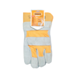 Gants de Protection de Chantier en Cuir Croûte de Veau INGCO (Taille 10.5")