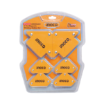 Jeu de 6 Équerres Magnétiques de Soudage INGCO AMWH6001 (Multi-Angles)