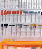 Coffret d'Accessoires pour Mini Perceuse et Outil Rotatif INGCO AKMG4201 (420 Pièces) – Image 3