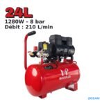Compresseur d’air MAVOPLUS 24L 1280W 8 bar – MV-AC3824