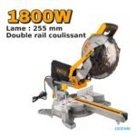 Scie à onglet radiale INGCO 1800W 255 mm – BM2S180017