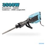 Marteau Piqueur DOTCHTEK 3500W – 14 kg avec Coffret
