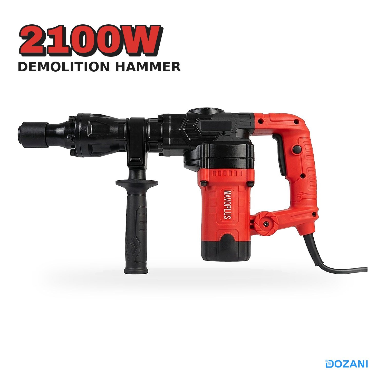 Marteau piqueur démolisseur MAVOPLUS 2100 W